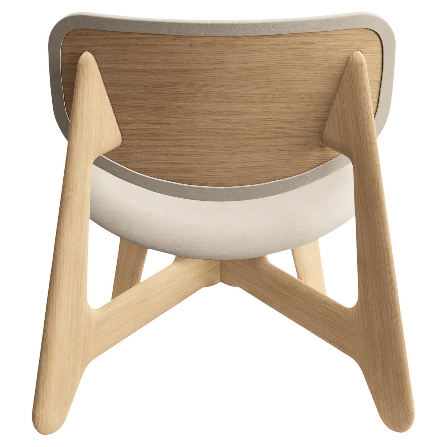 Slab Lounge Chair - Natural Oak, Linara 05