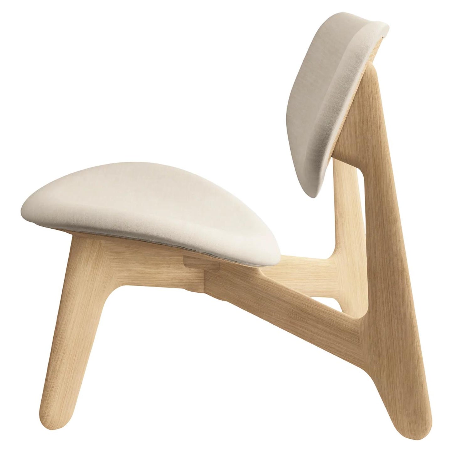 Slab Lounge Chair - Natural Oak, Linara 05