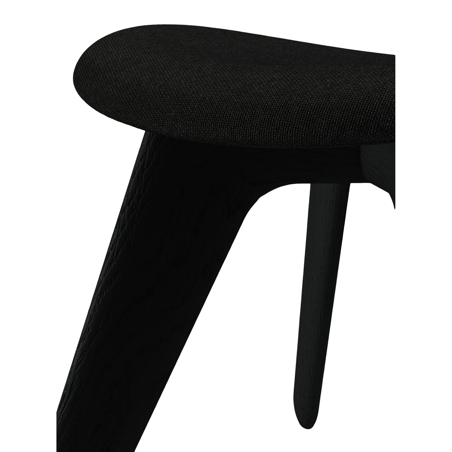 Slab Ottoman - Black Oak, Kvadrat Hallingdal 0180