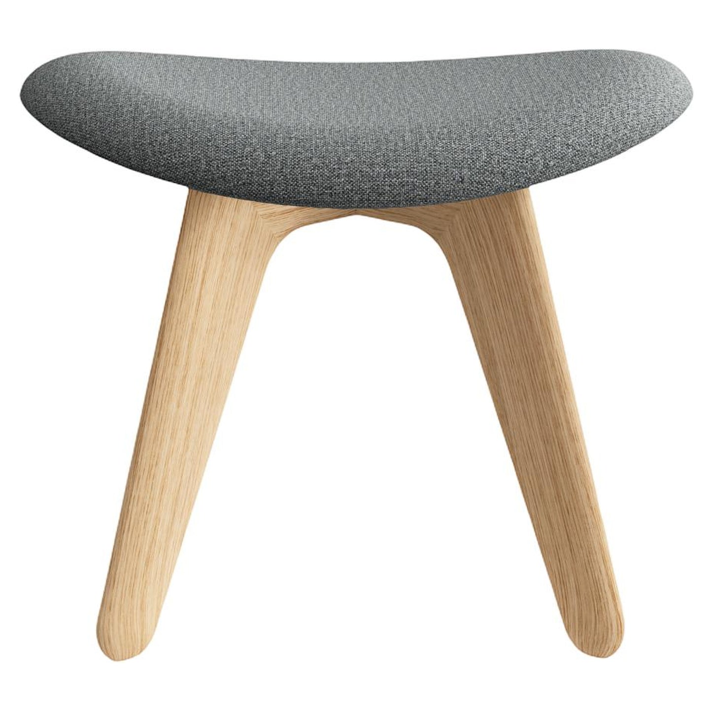 Slab Ottoman - Natural Oak, Kvadrat Hallingdal 0130