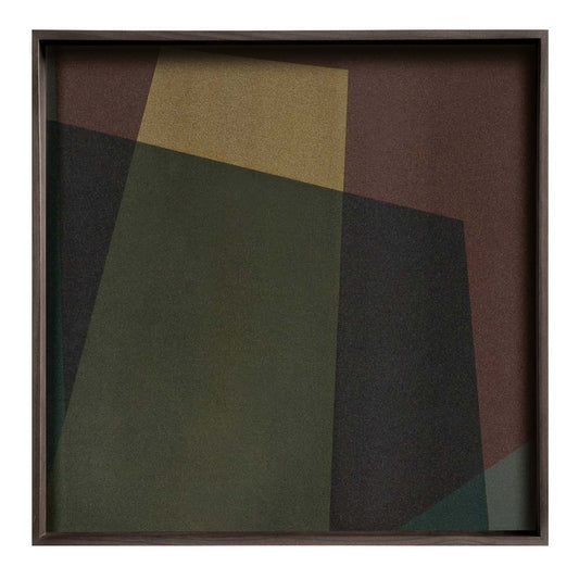 Slate Angle Glass Tray - Square, Small