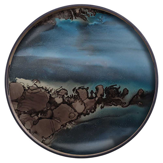 Slate Organic Glass Tray