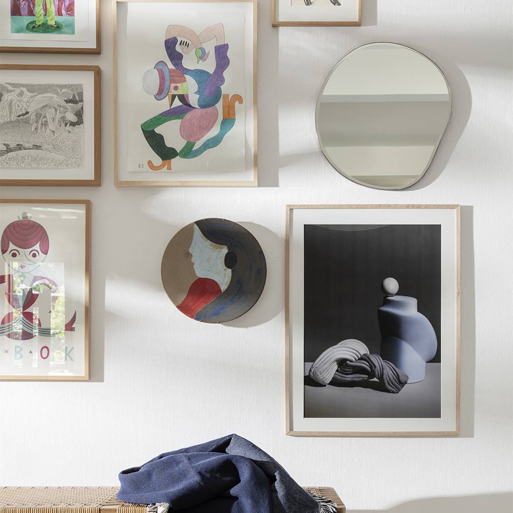 Small Pond Mirror - Brass