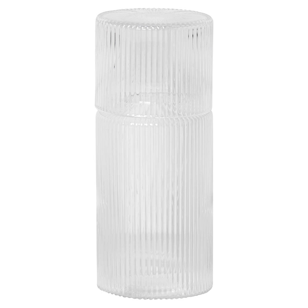 Small-Ripple-Carafe-Set-Clear