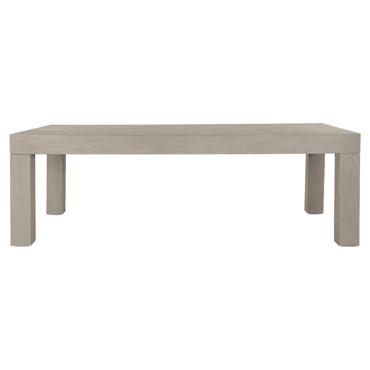 Sonora Outdoor Dining Table - Weathered Gray