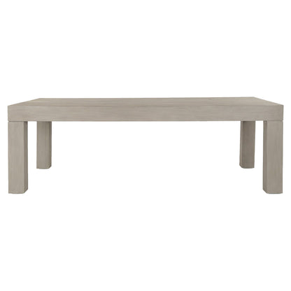 Sonora Outdoor Dining Table - Weathered Gray