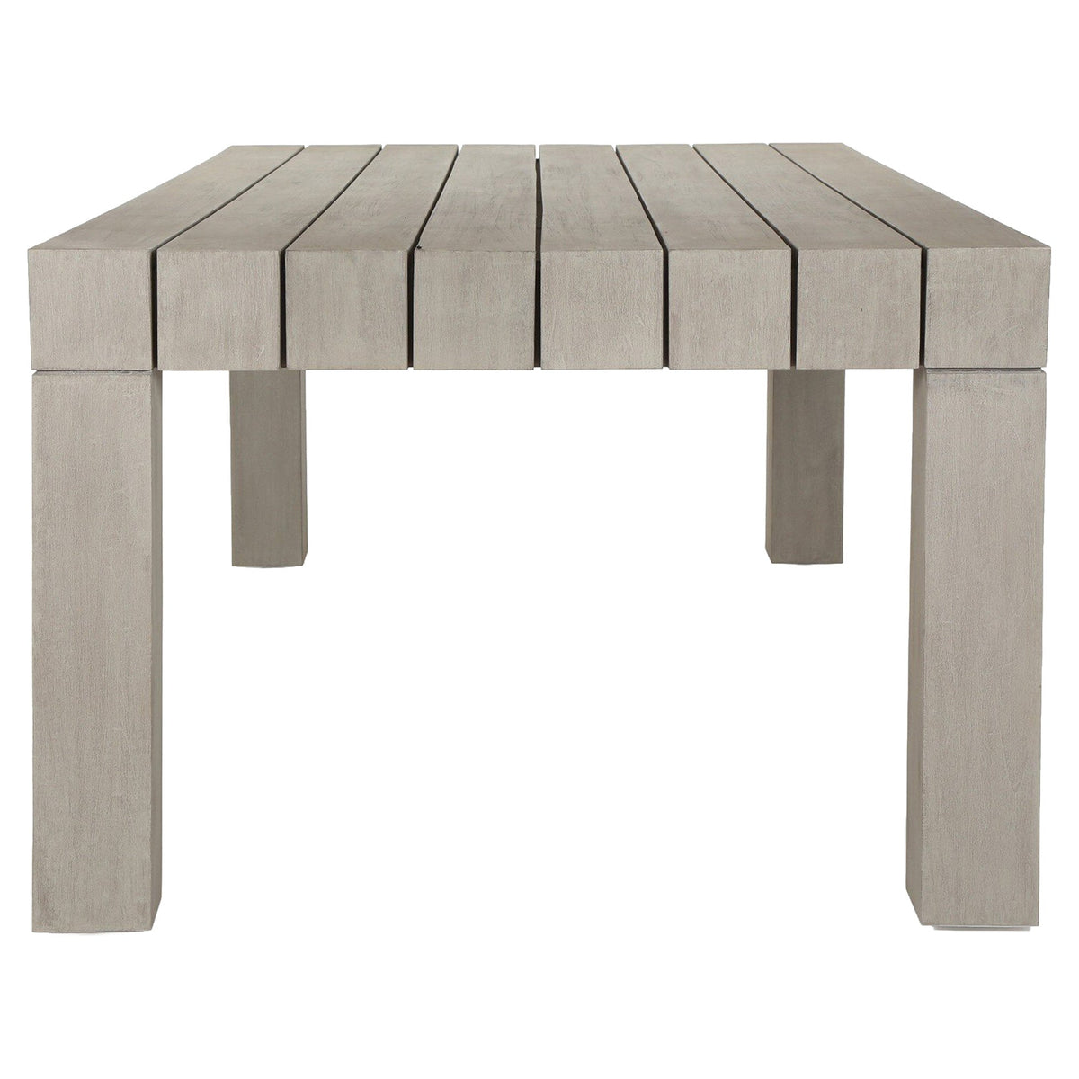 Sonora Outdoor Dining Table - Weathered Gray