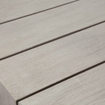 Sonora Outdoor Dining Table - Weathered Gray