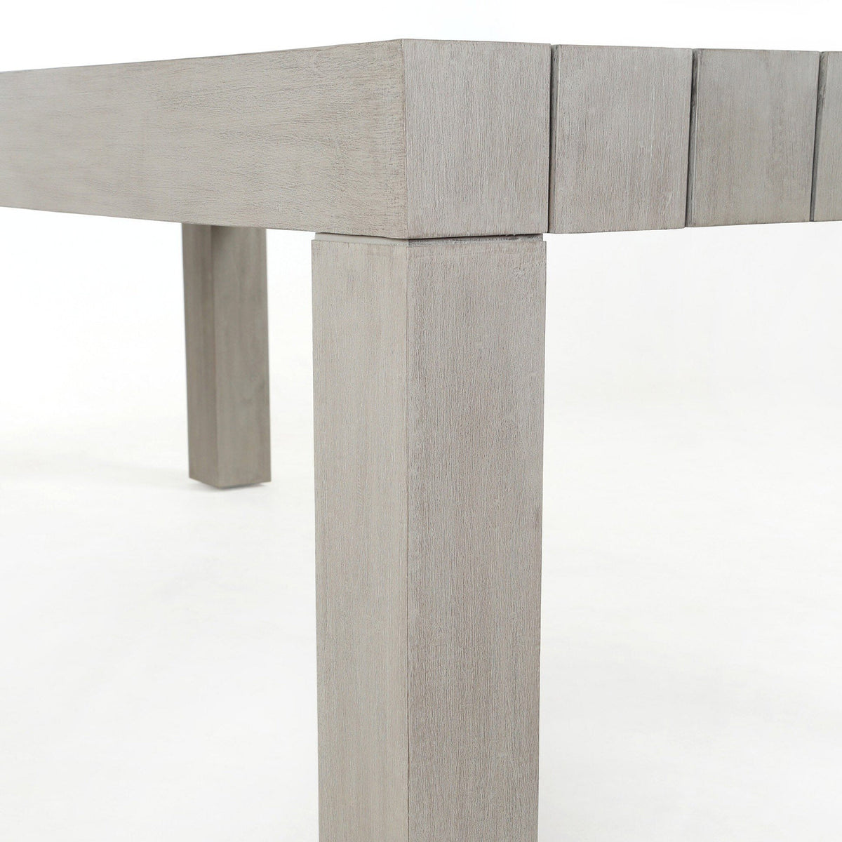 Sonora Outdoor Dining Table - Weathered Gray