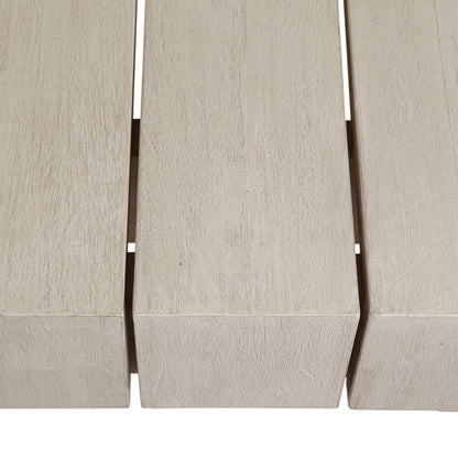 Sonora Outdoor Dining Table - Weathered Gray