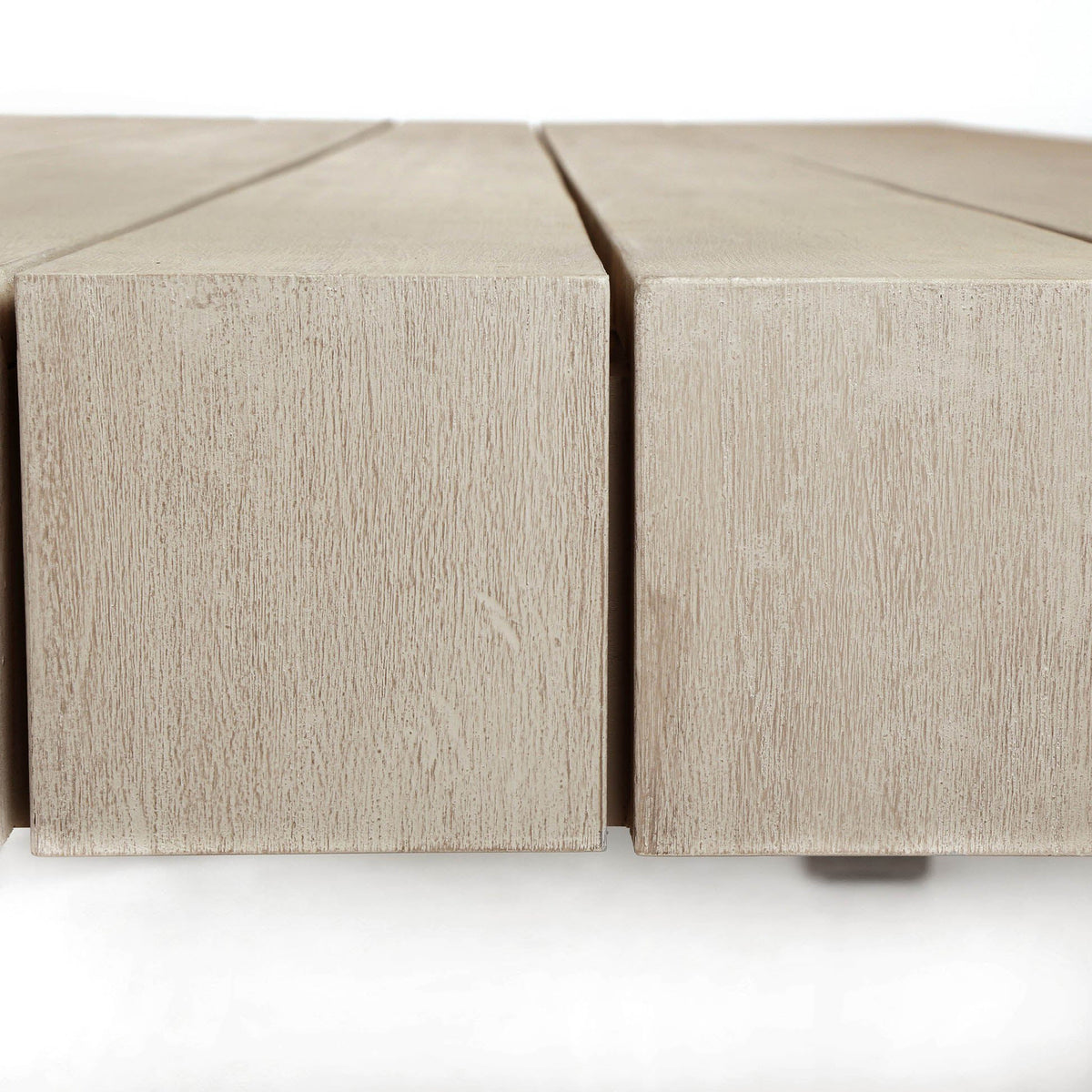 Sonora Outdoor Dining Table - Weathered Gray