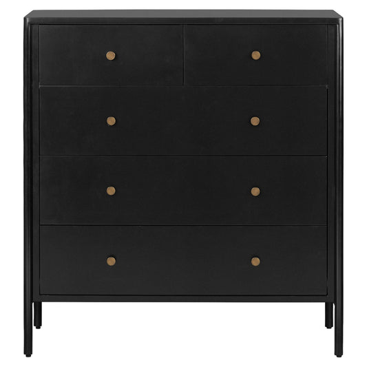 Soto 5 Drawer Dresser - Black