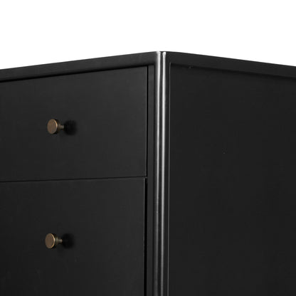 Soto 5 Drawer Dresser - Black