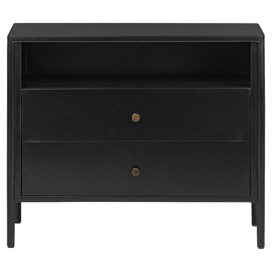 Soto Large Nightstand - Black