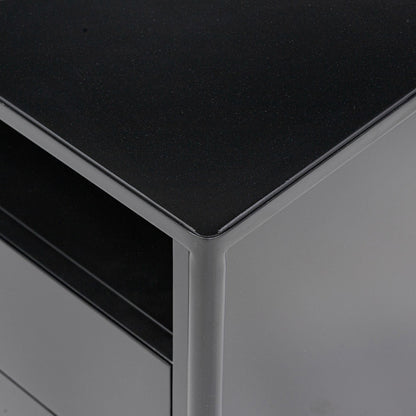 Soto Large Nightstand - Black