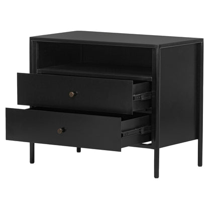 Soto Large Nightstand - Black