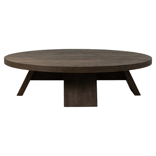Sparrow Coffee Table - Ashen Oak Resawn Veneer Thick