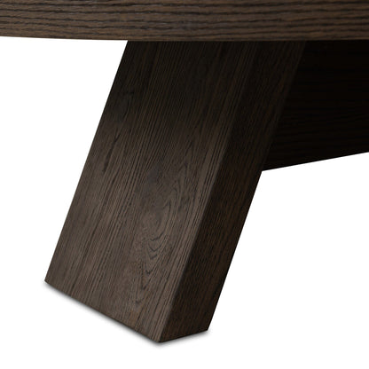 Sparrow Coffee Table - Ashen Oak Resawn Veneer Thick