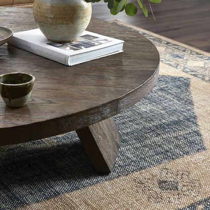 Sparrow Coffee Table - Ashen Oak Resawn Veneer Thick