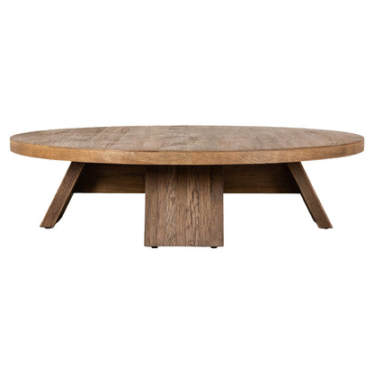 Sparrow Coffee Table - Washed Old Oak Veneer Thick