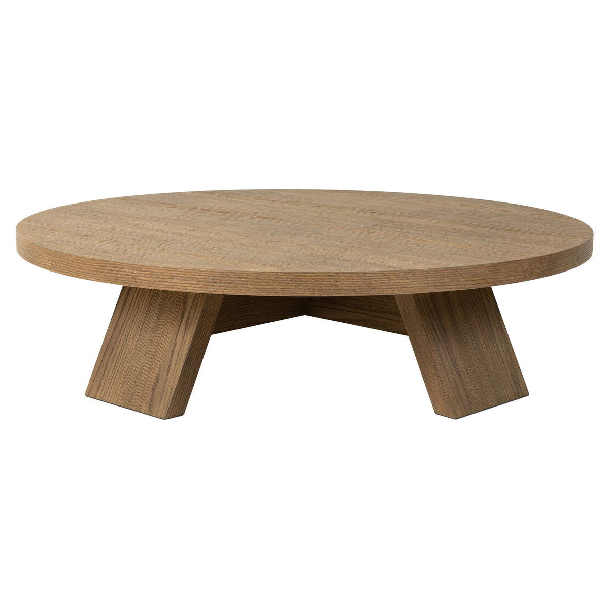 Sparrow Coffee Table - Washed Old Oak Veneer Thick