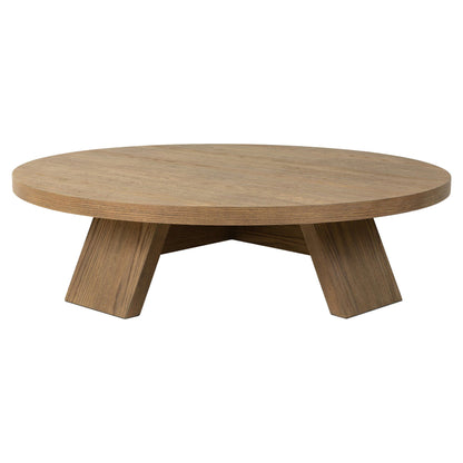 Sparrow Coffee Table - Washed Old Oak Veneer Thick