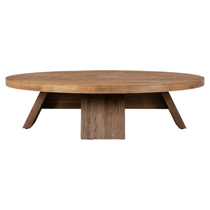 Sparrow Coffee Table - Washed Old Oak Veneer Thick