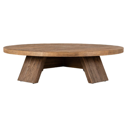 Sparrow Coffee Table - Washed Old Oak Veneer Thick