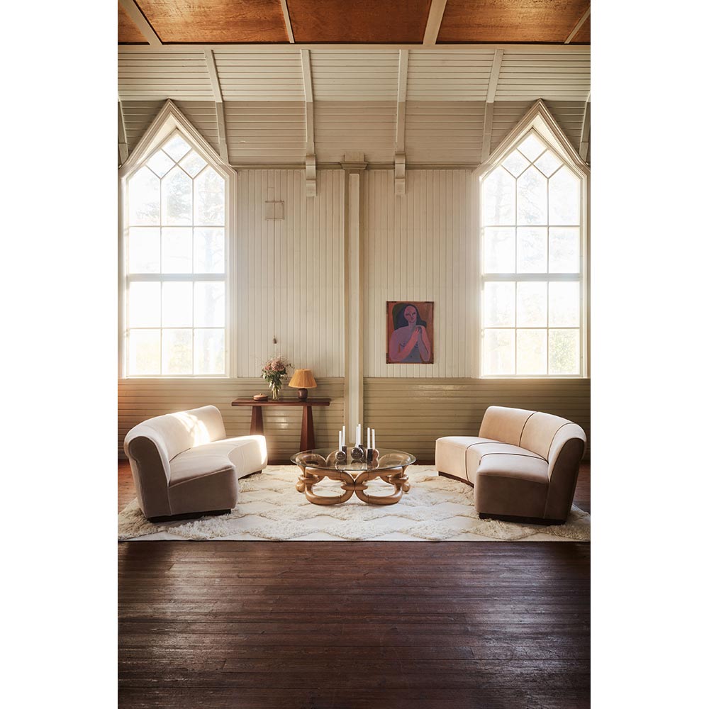 Sphere Medium Candle Holder - Red