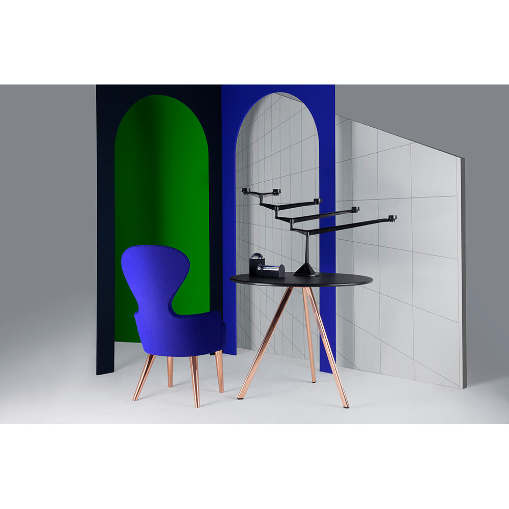 Spin Large Candelabra - Black