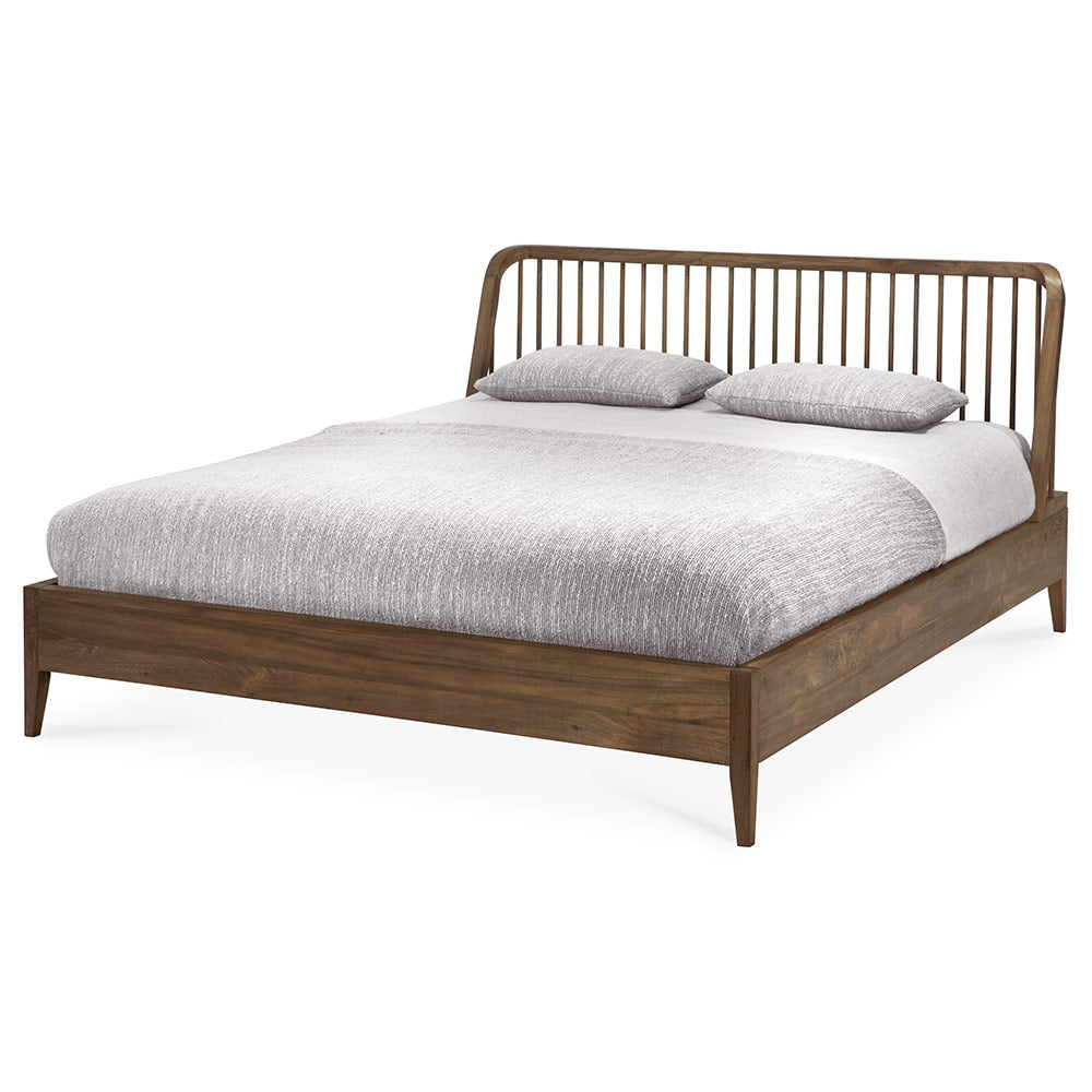 Spindle Bed - Reclaimed Teak