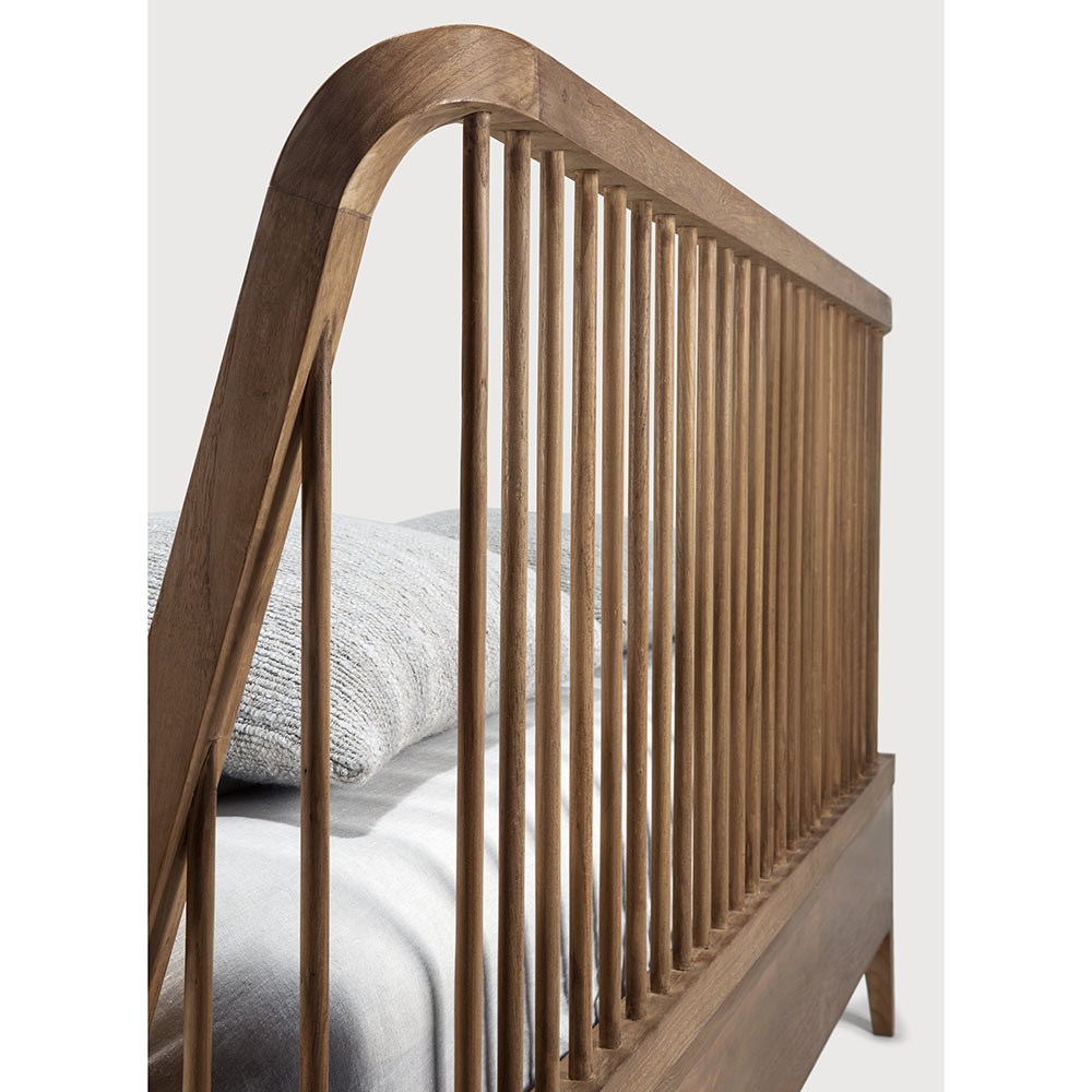 Spindle Bed - Reclaimed Teak