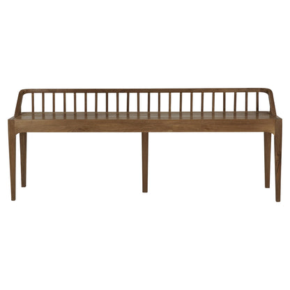 Spindle Bench - Reclaimed Teak