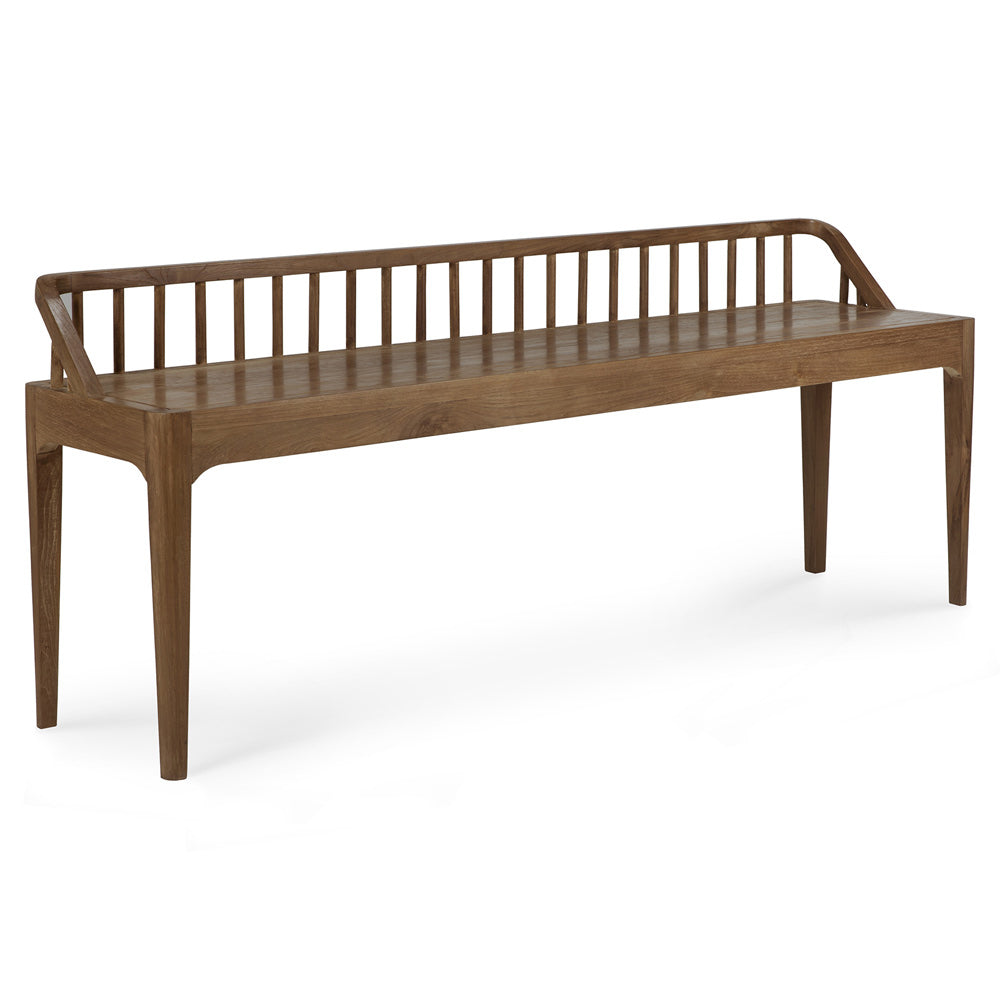 Spindle Bench - Reclaimed Teak