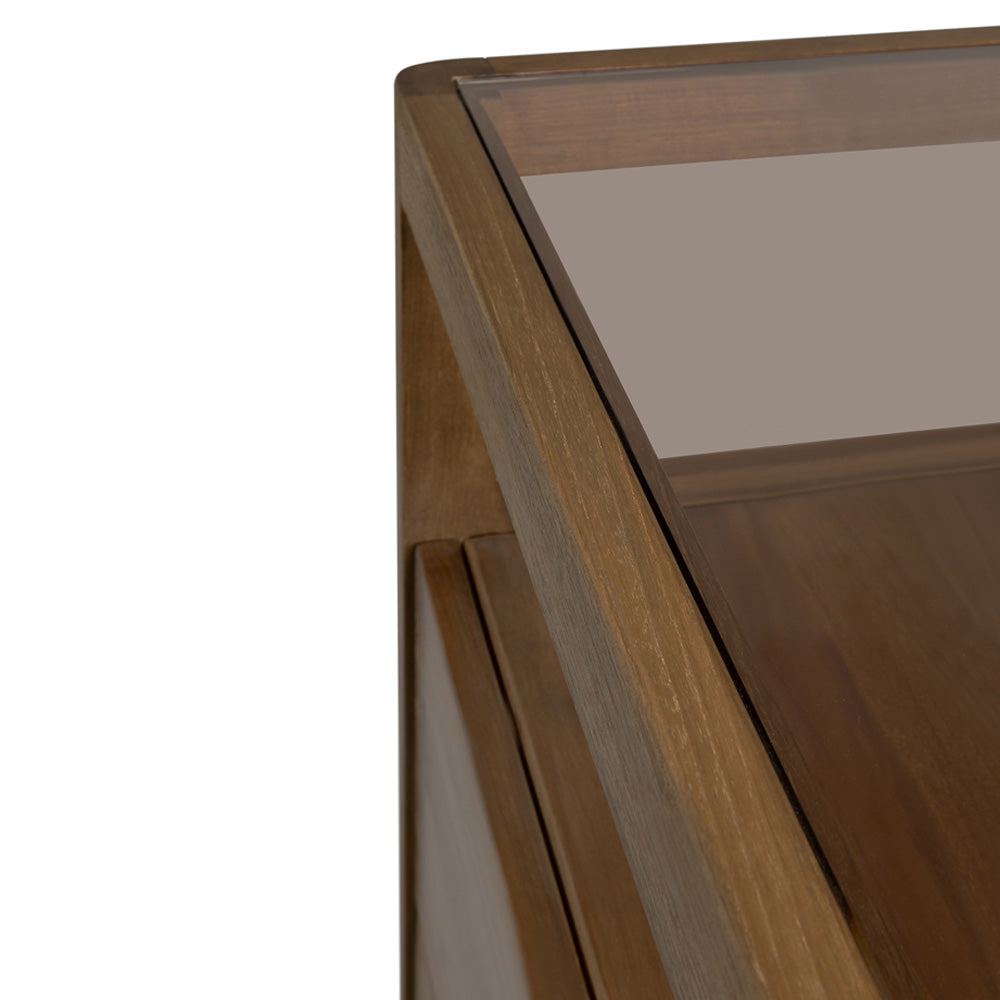 Spindle Dresser - 4 Drawers, Reclaimed Teak
