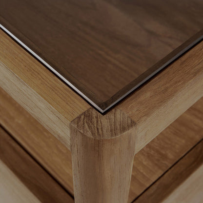 Spindle Dresser - 4 Drawers, Reclaimed Teak