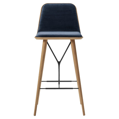 Spine Bar Chair - Harald 3, Lacquered Oak