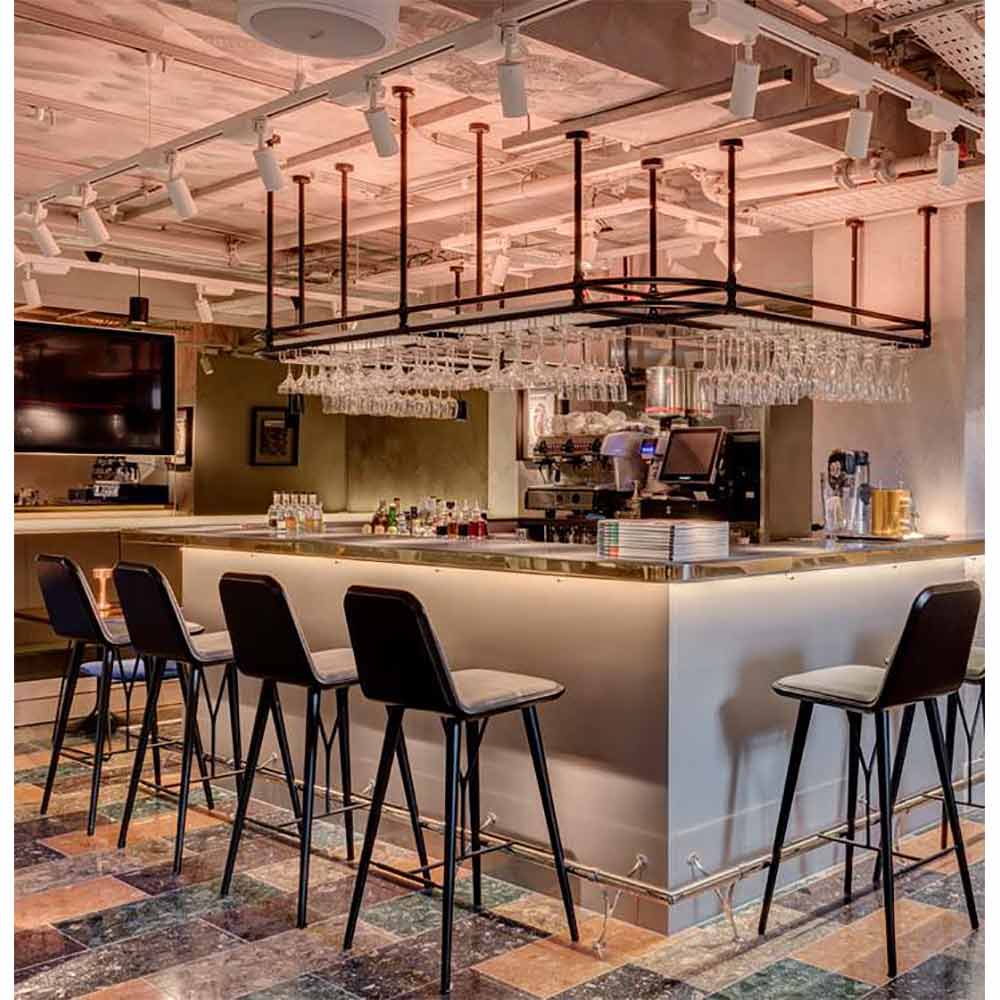 Spine Bar Chair - Harald 3, Lacquered Oak