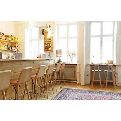 Spine Bar Chair - Harald 3, Lacquered Oak