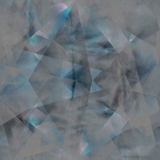 Spiral Chaos Wallpaper - Blue