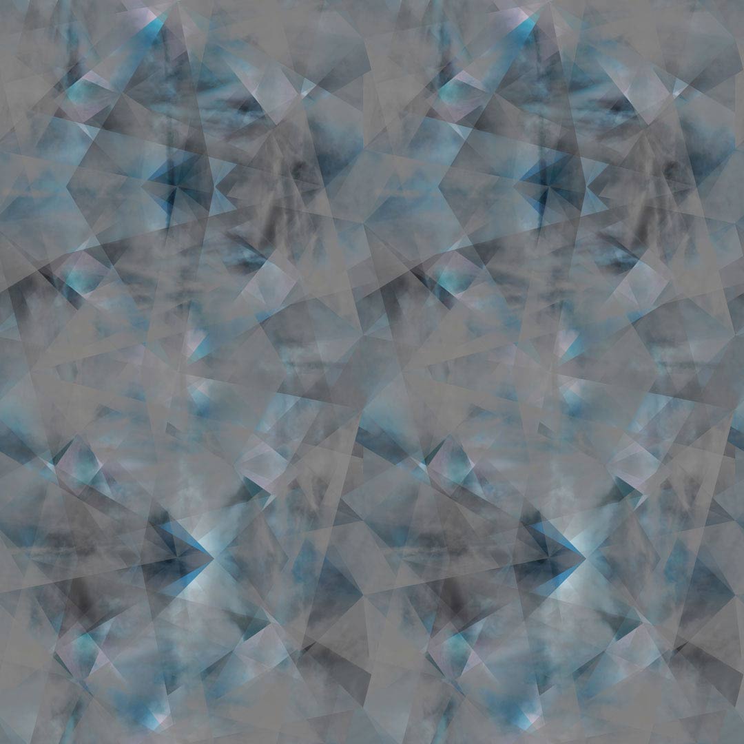 Spiral Chaos Wallpaper - Blue