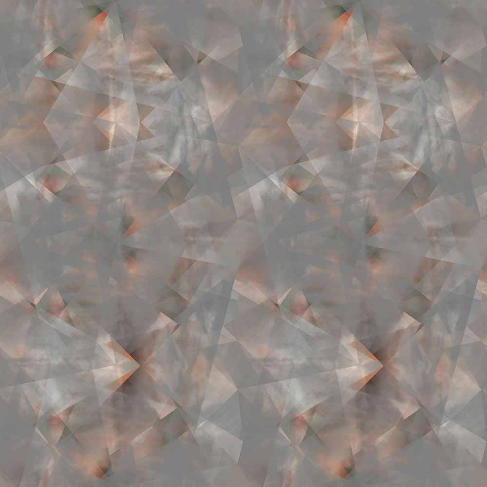 Spiral Chaos Wallpaper - Peach