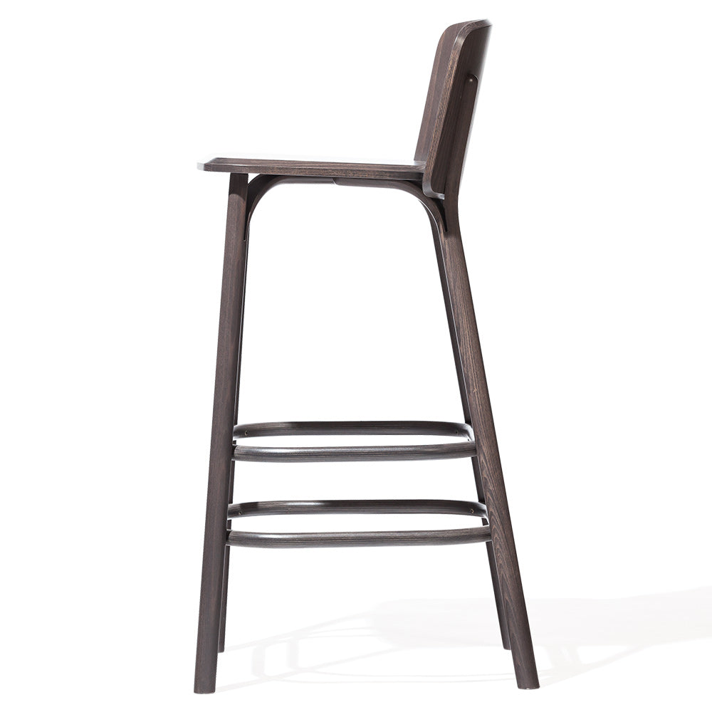 Split Barstool - Wood