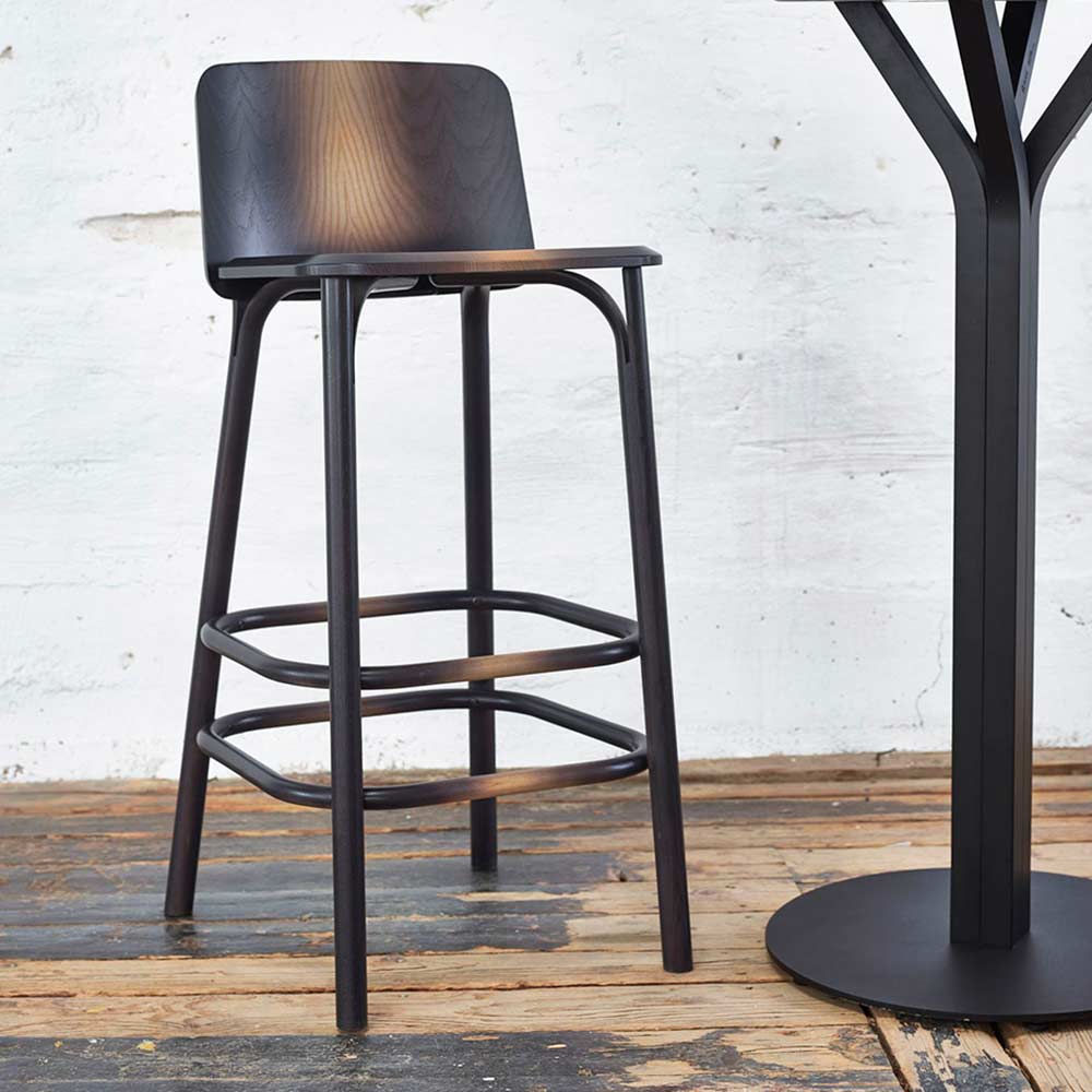 Split Barstool - Wood