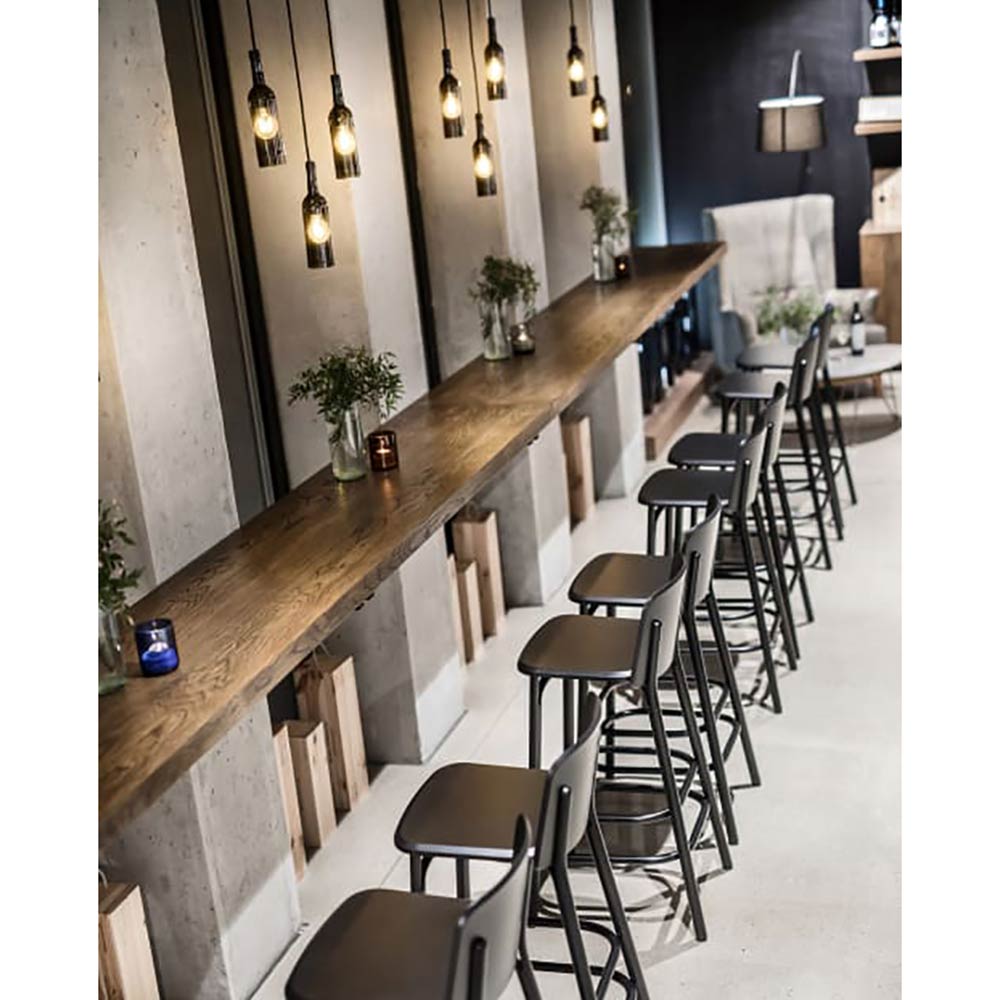 Split Barstool - Wood