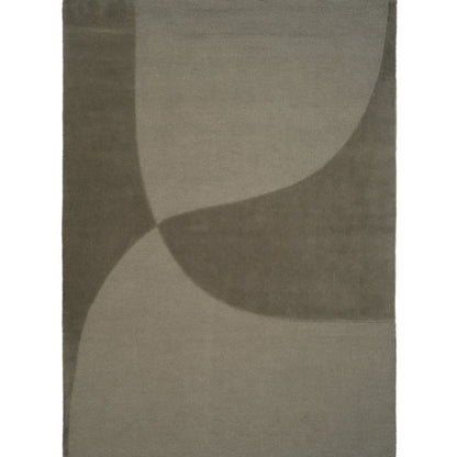 Split Plains Rug - Moss
