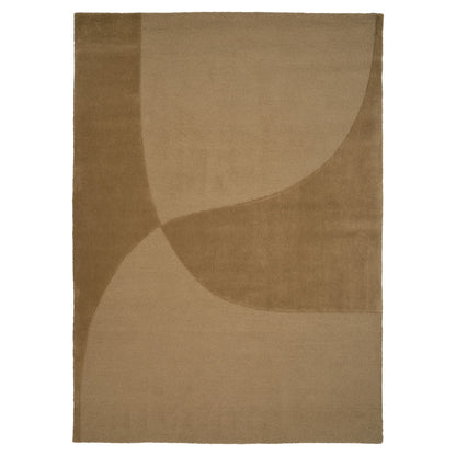 Split Plains Rug - Mustard