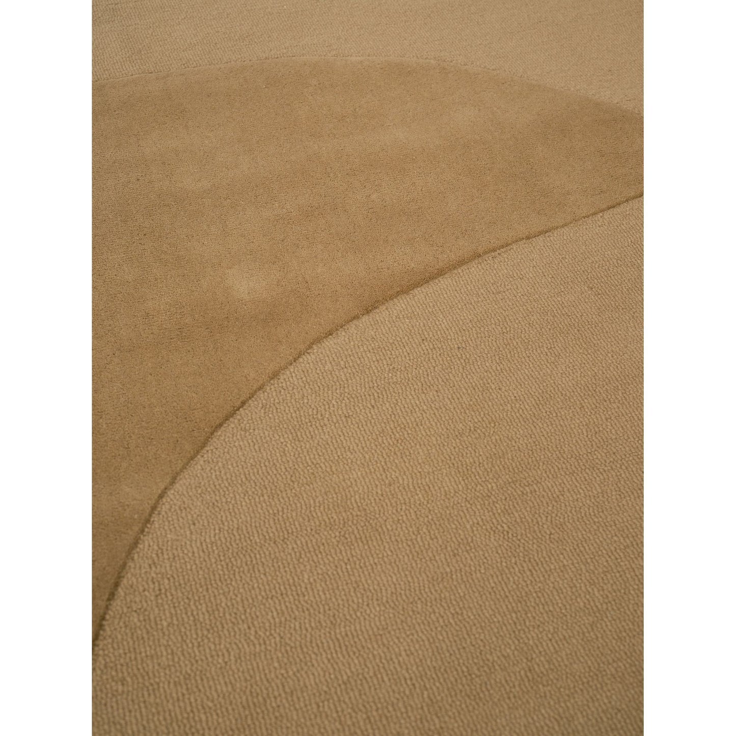 Split Plains Rug - Mustard