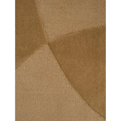 Split Plains Rug - Mustard
