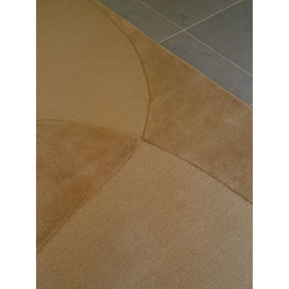 Split Plains Rug - Mustard